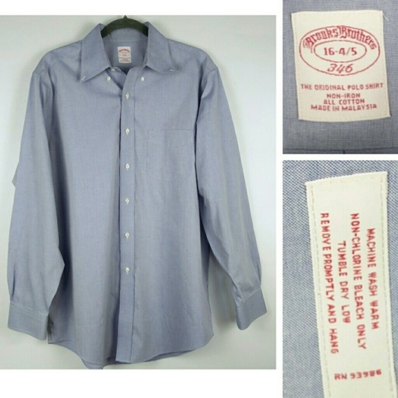 Lot Brooks Brothers non-iron button down shirts - Picture 6 of 16